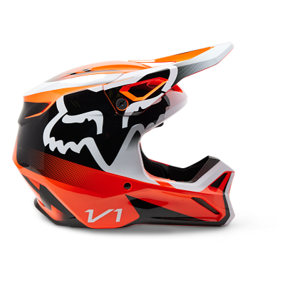 YTH V1 LEED HELMET DOT/ECE [FLO ORG] YS