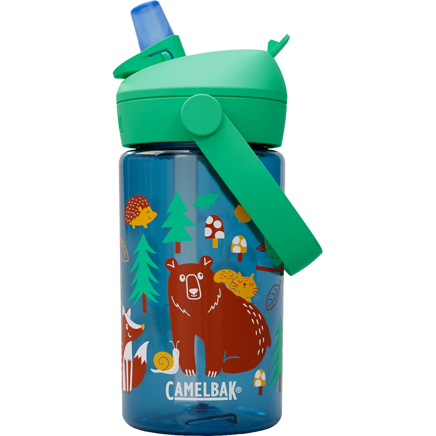 Thrive Flip Straw Kids 14oz, Friendly Forest