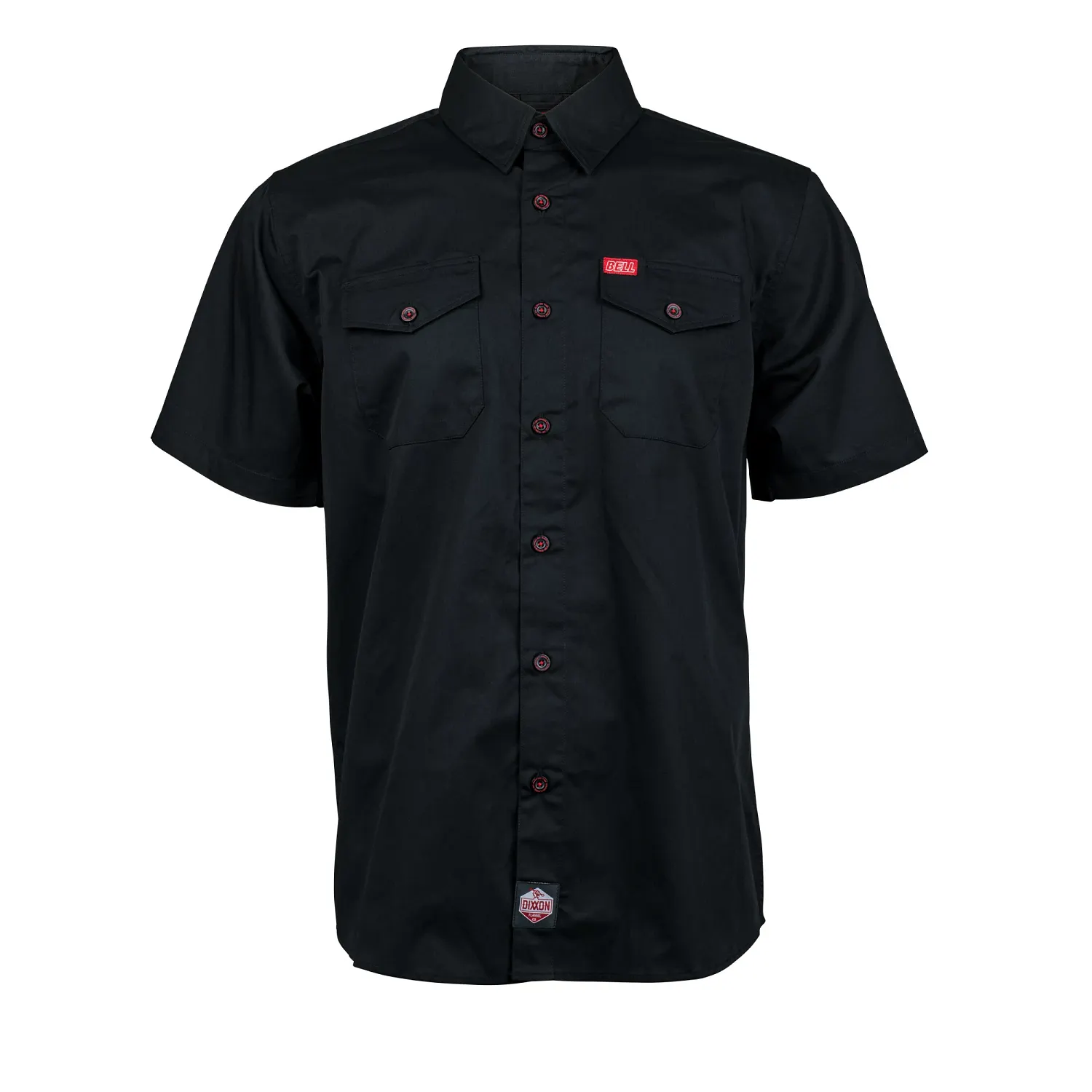 PS DIXXON M SS WORK SHIRT BK S