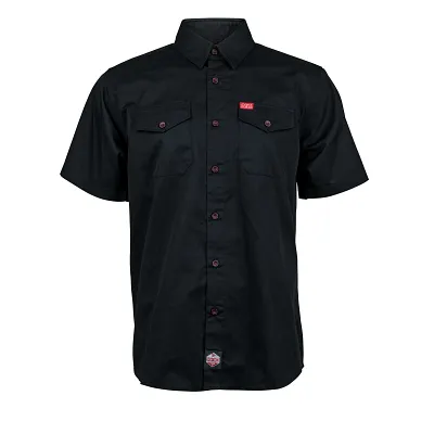 PS DIXXON M SS WORK SHIRT BK  S