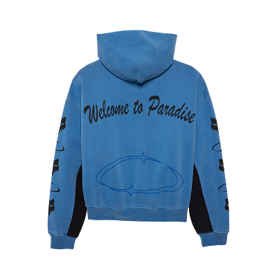 PIT CREW ZIP UP HOODIE [DRK BLU] 2X