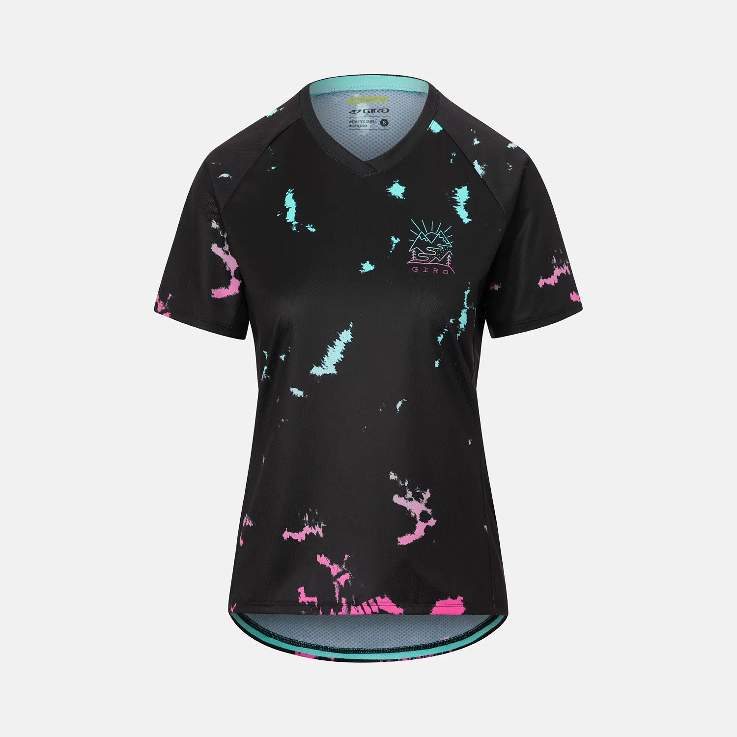 GA W ROUST JERSEY BLK ICE DYE XS
