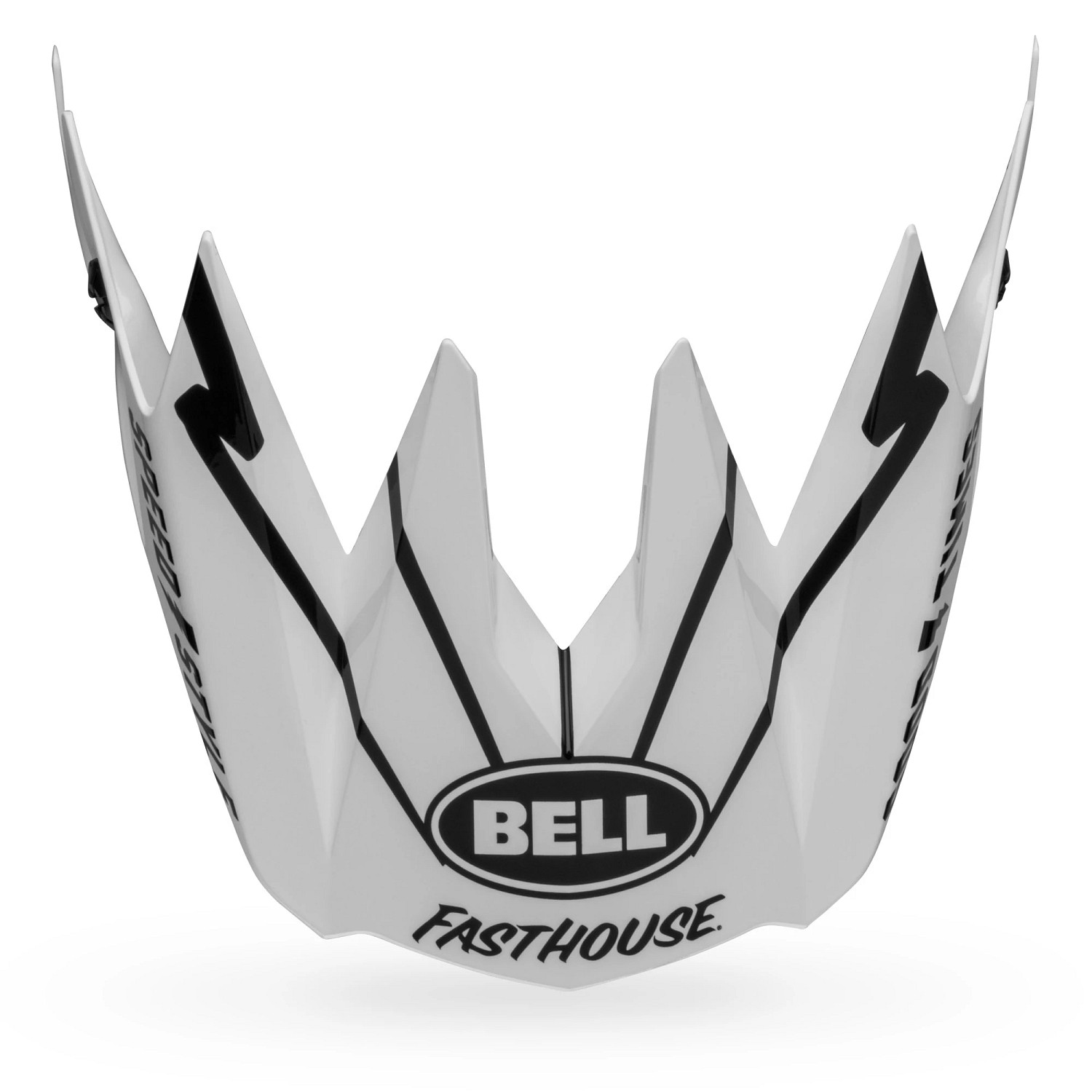 BS FULL-10 VISOR M/G WH/BK 23