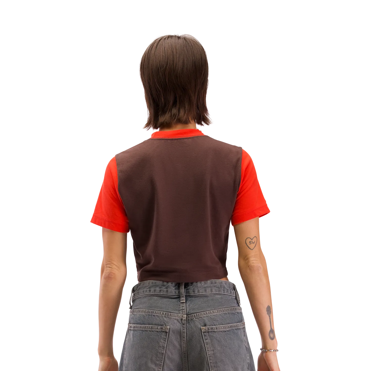 W SUPER TRICK BABY TEE 