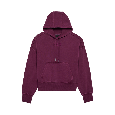 Womens Wordmark Oversized Pullover Hoodie