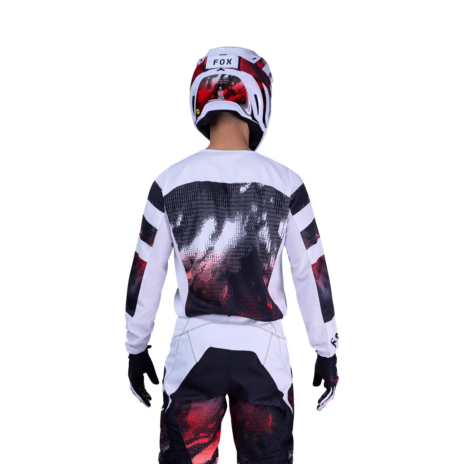 180 KAIROS JERSEY [WHT/FLO RED] XS