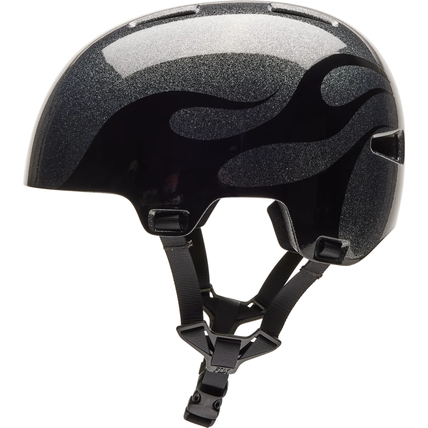 Tienerhelm Youth Flight Silver Metal