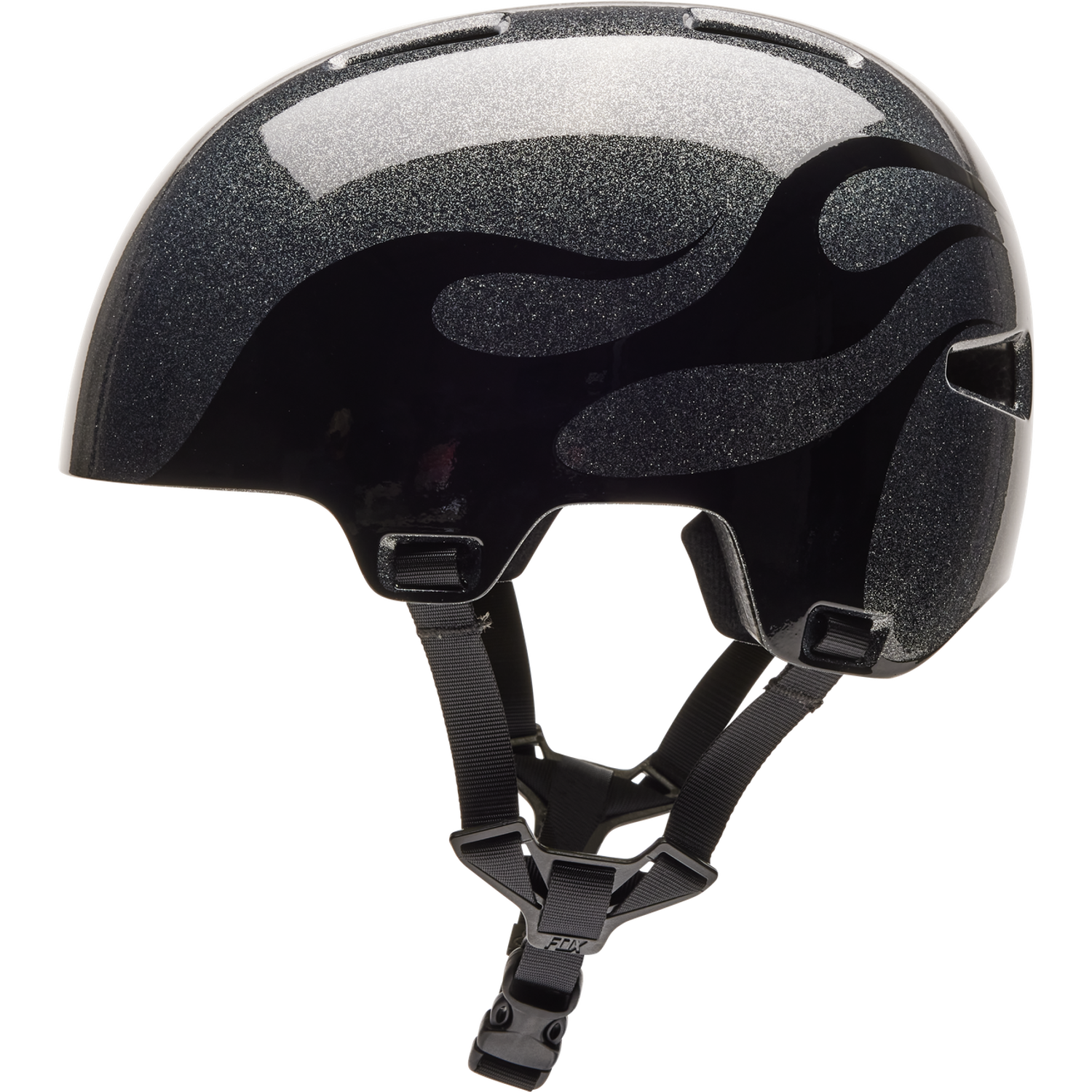 Tienerhelm Youth Flight Silver Metal