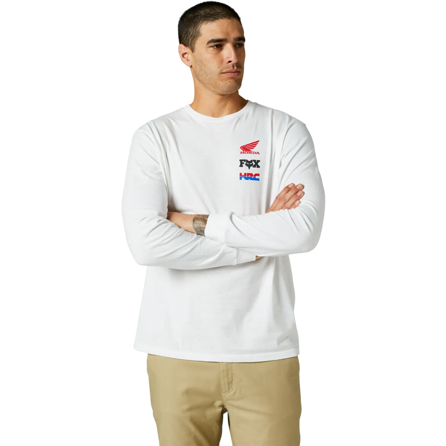 Camiseta Premium de Manga Larga Honda Wing