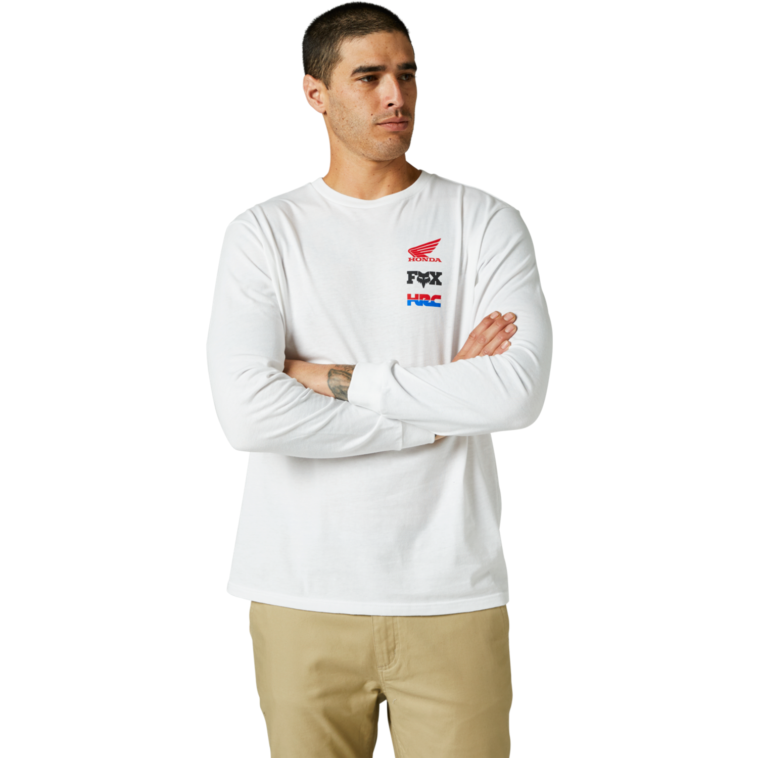 Camiseta Premium de Manga Larga Honda Wing