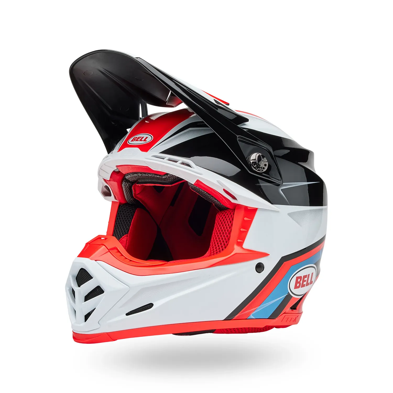 PS MOTO-9S FLEX MERCHANT RD/BK L