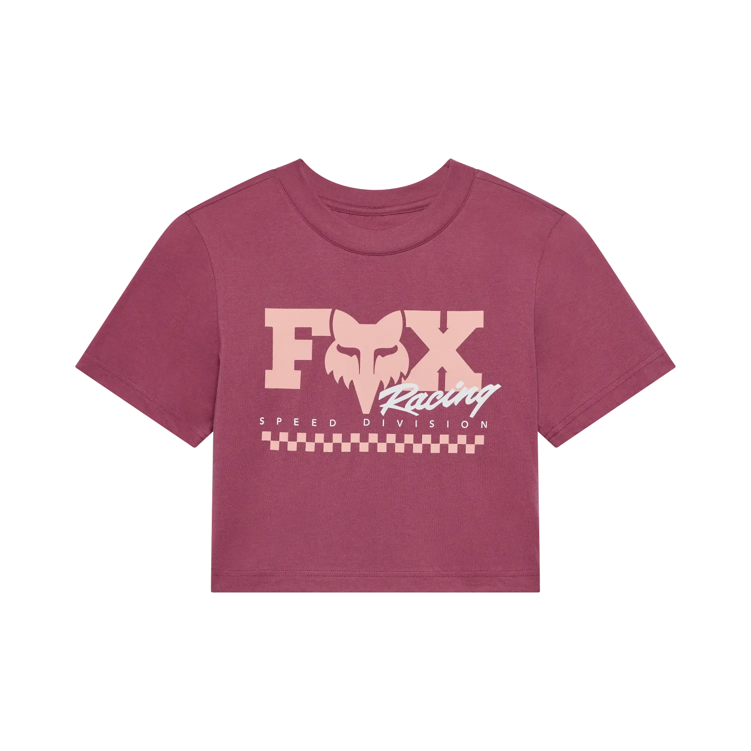 W CHECKER SS BABY TEE 