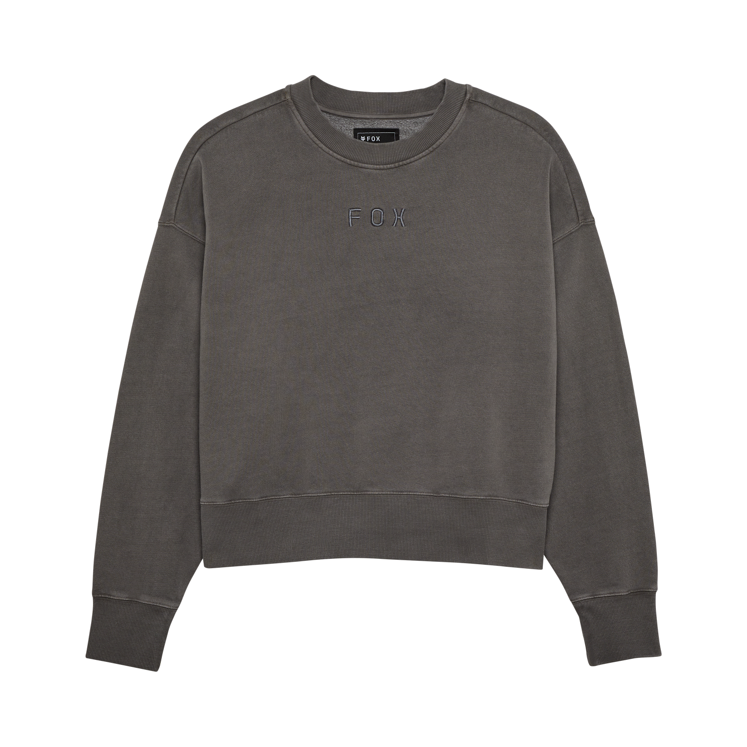 Rundhalspullover Wordmark Oversized - Dame