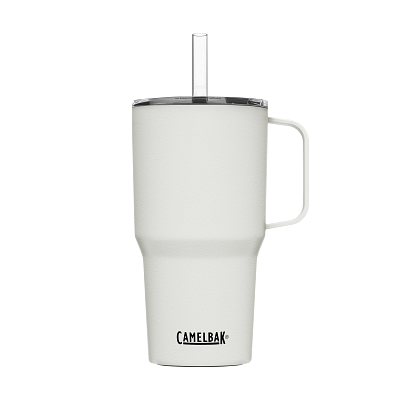 Horizon 24oz Tall Straw Mug, Insulated Stainless Steel