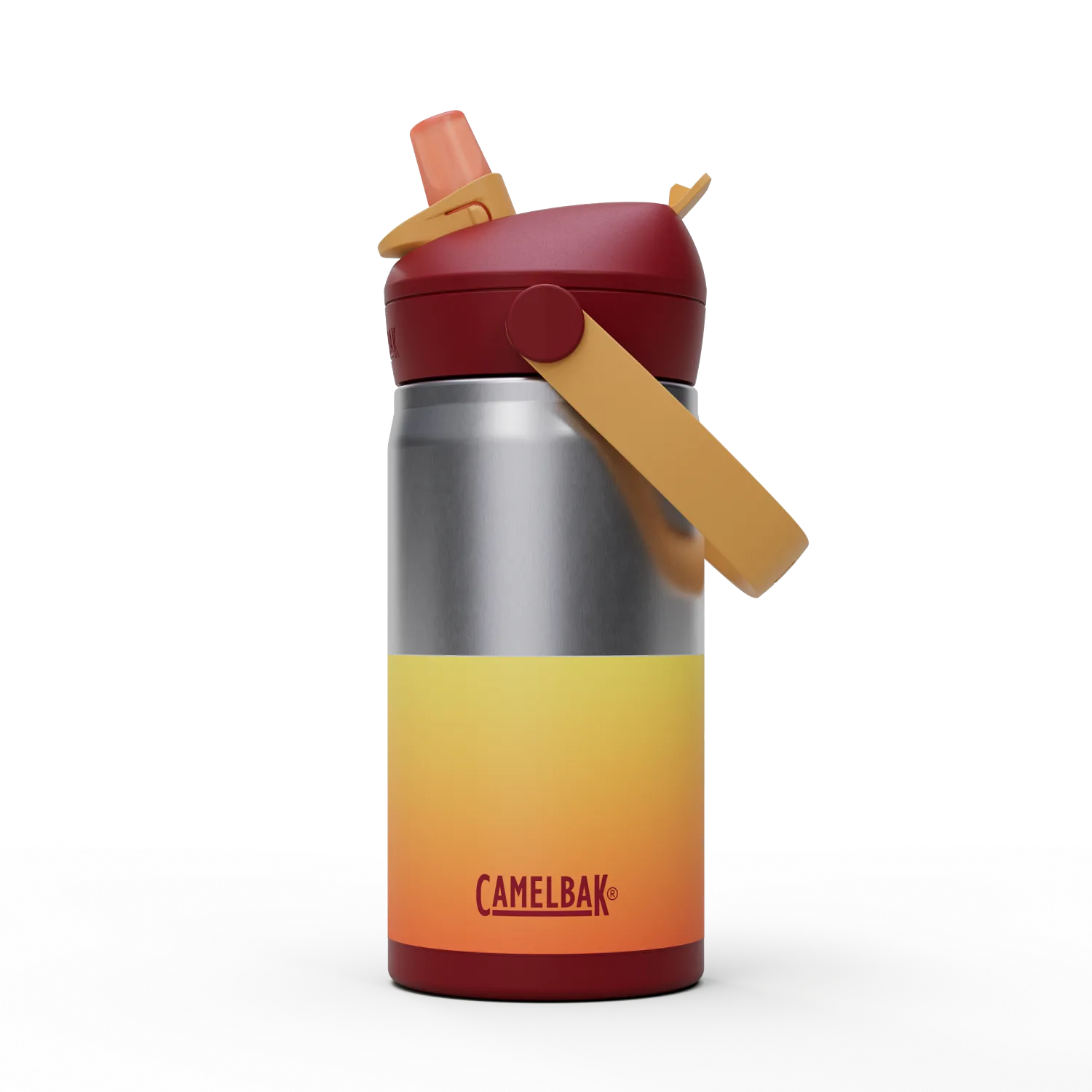 Thrive Flip Straw Kids VSS 12oz, Orange Sunset