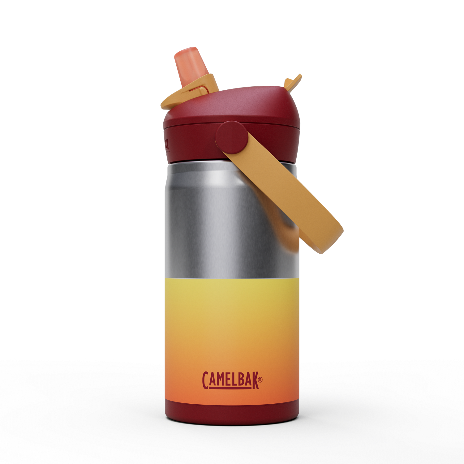 Thrive Flip Straw Kids VSS 12oz, Orange Sunset