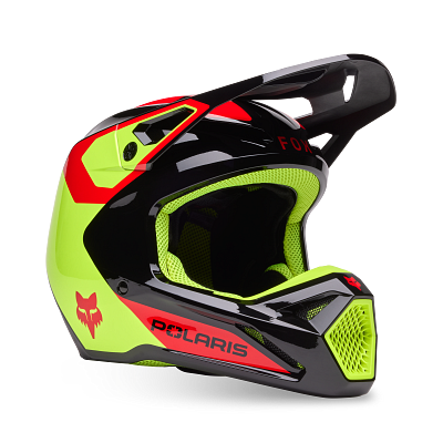V1 POLARIS HELMET [FLO YLW] XS