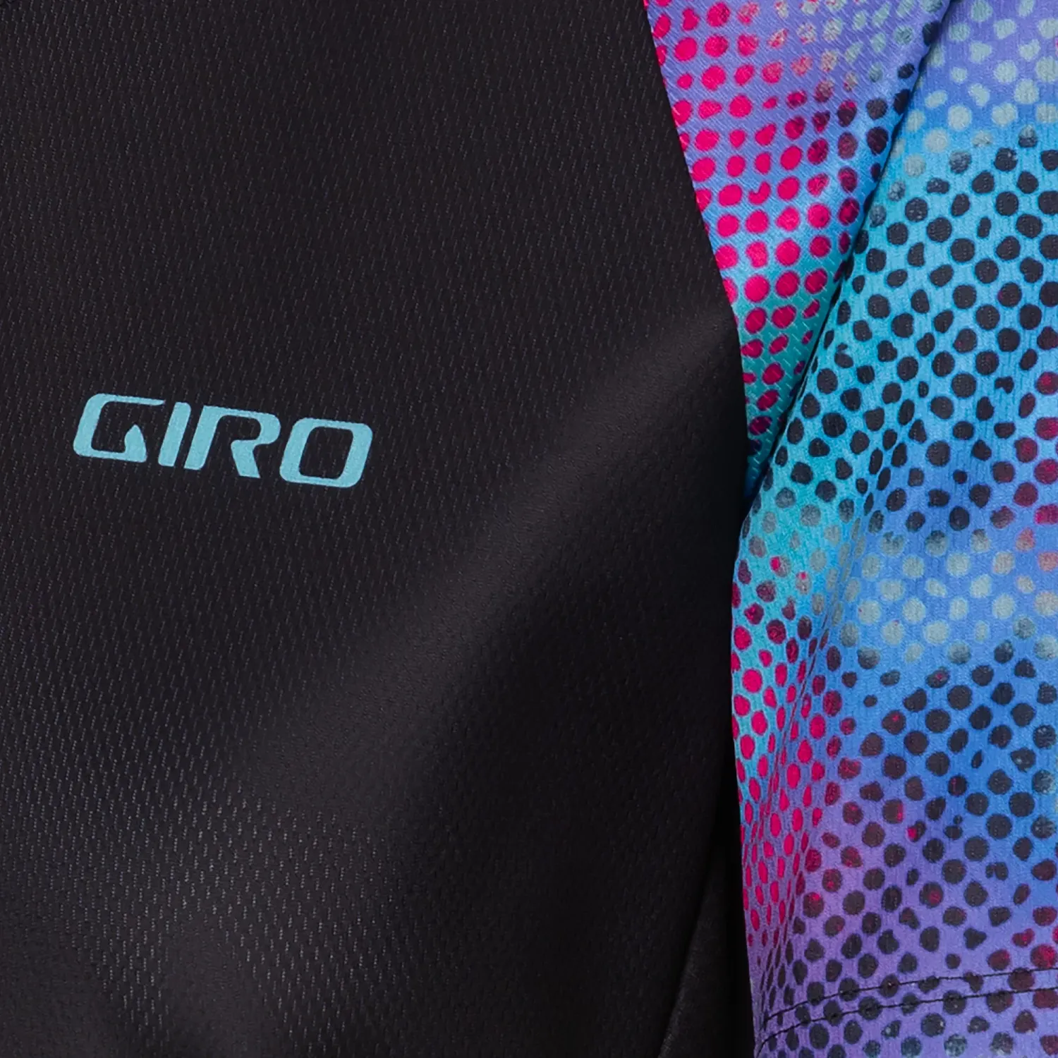 GA W ROUST JERSEY BLK CHROMADOT XS