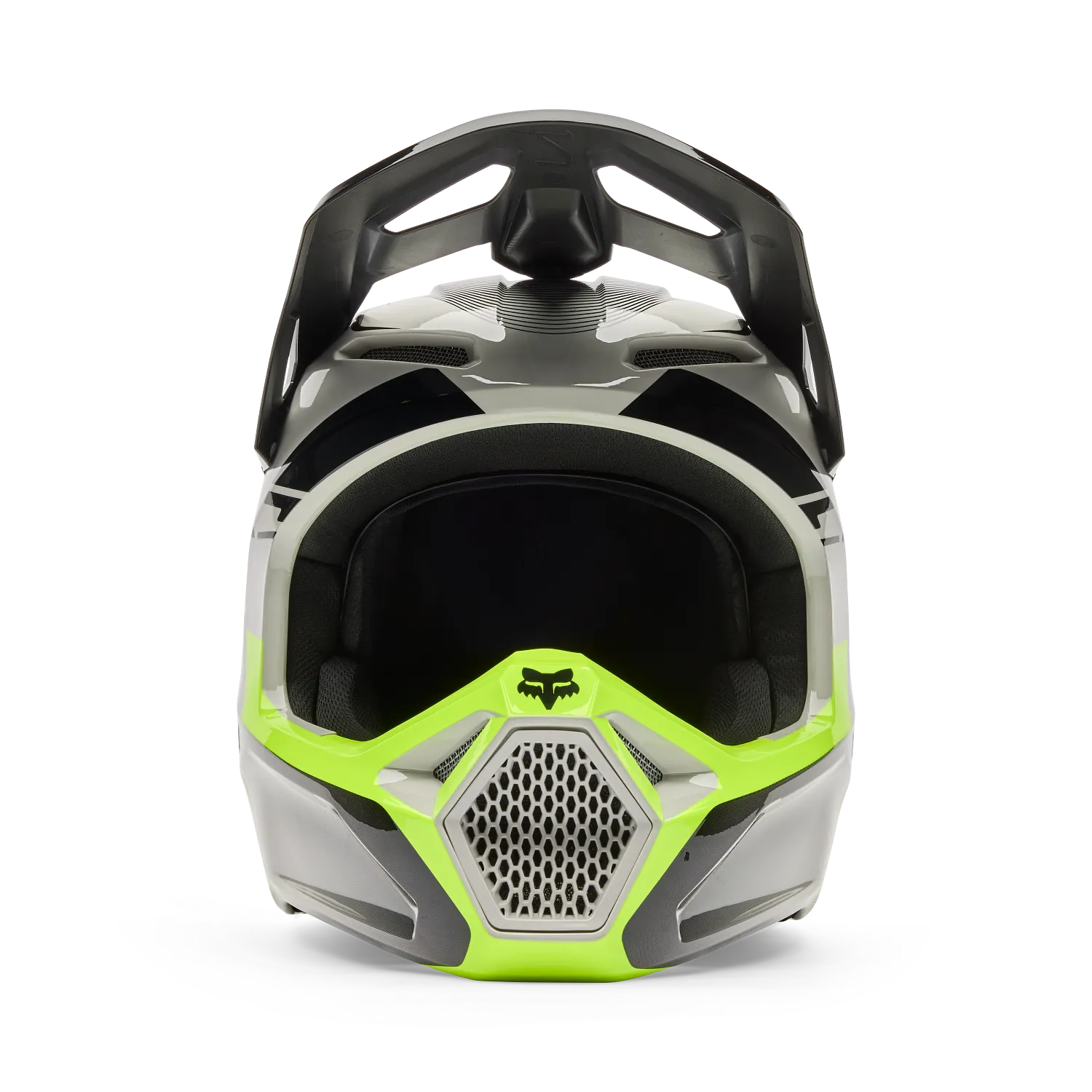 YTH V1 COLLECT HELMET [GRY/YLW] YS