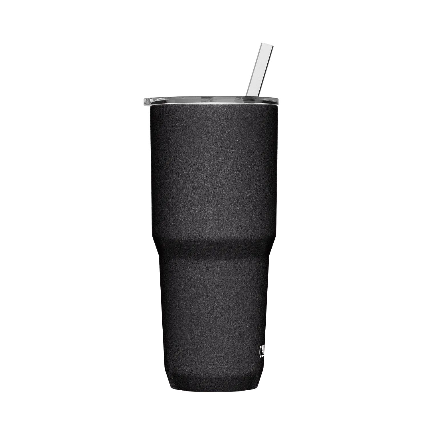 Straw Tumbler, SST Vacuum Insulated 30oz, Black