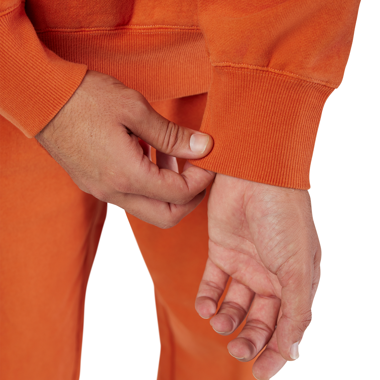 Wordmark oversized pullover-h&aelig;ttetr&oslash;je