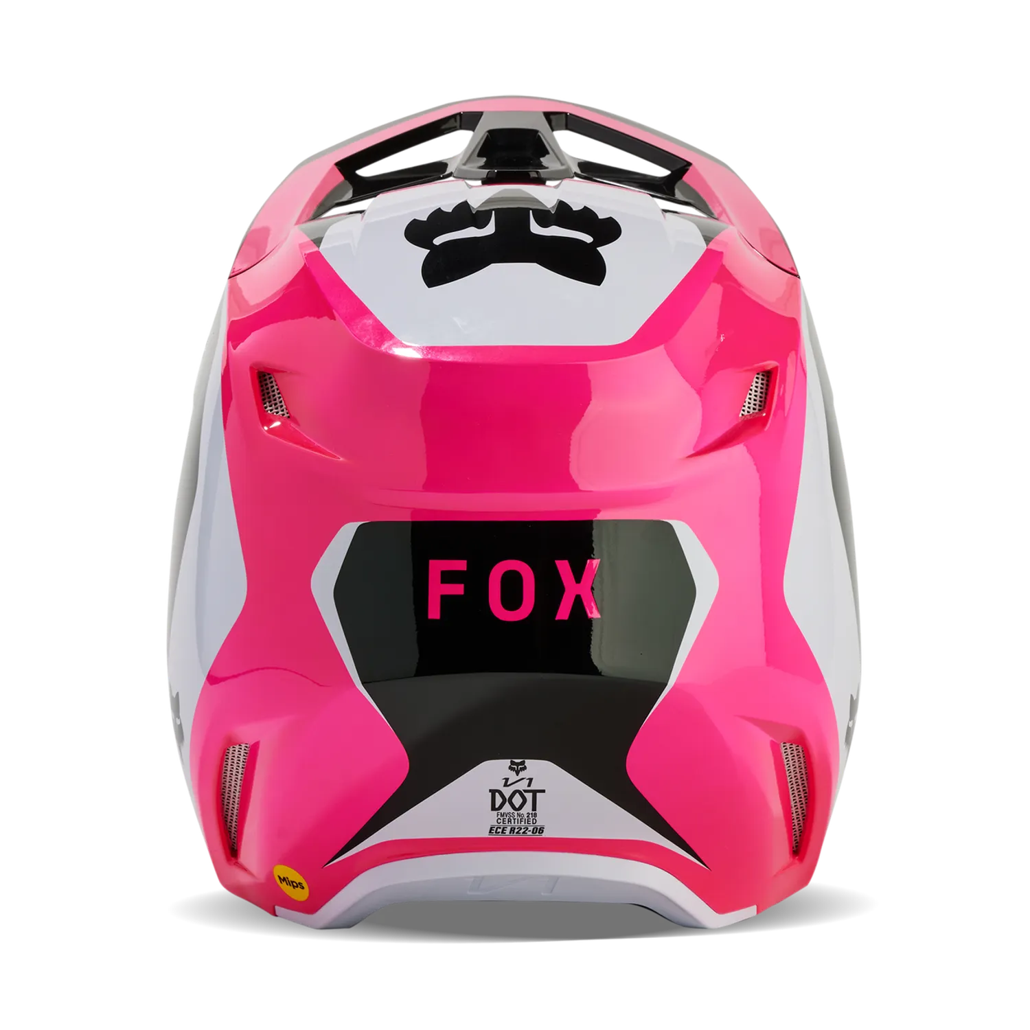 YTH V1 NITRO HELMET [BLK/PNK] YS