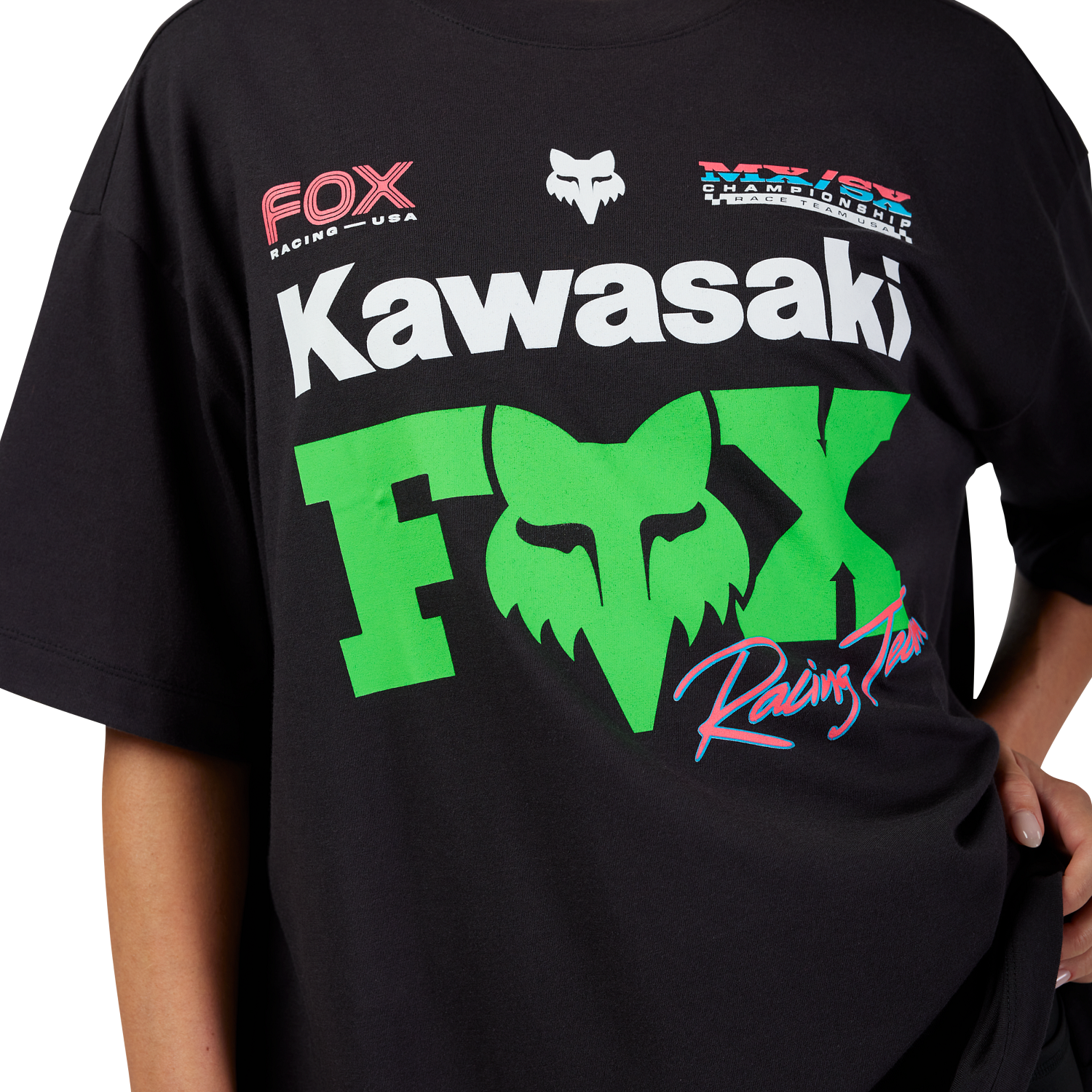 Womens Fox x Kawasaki Oversized Tee