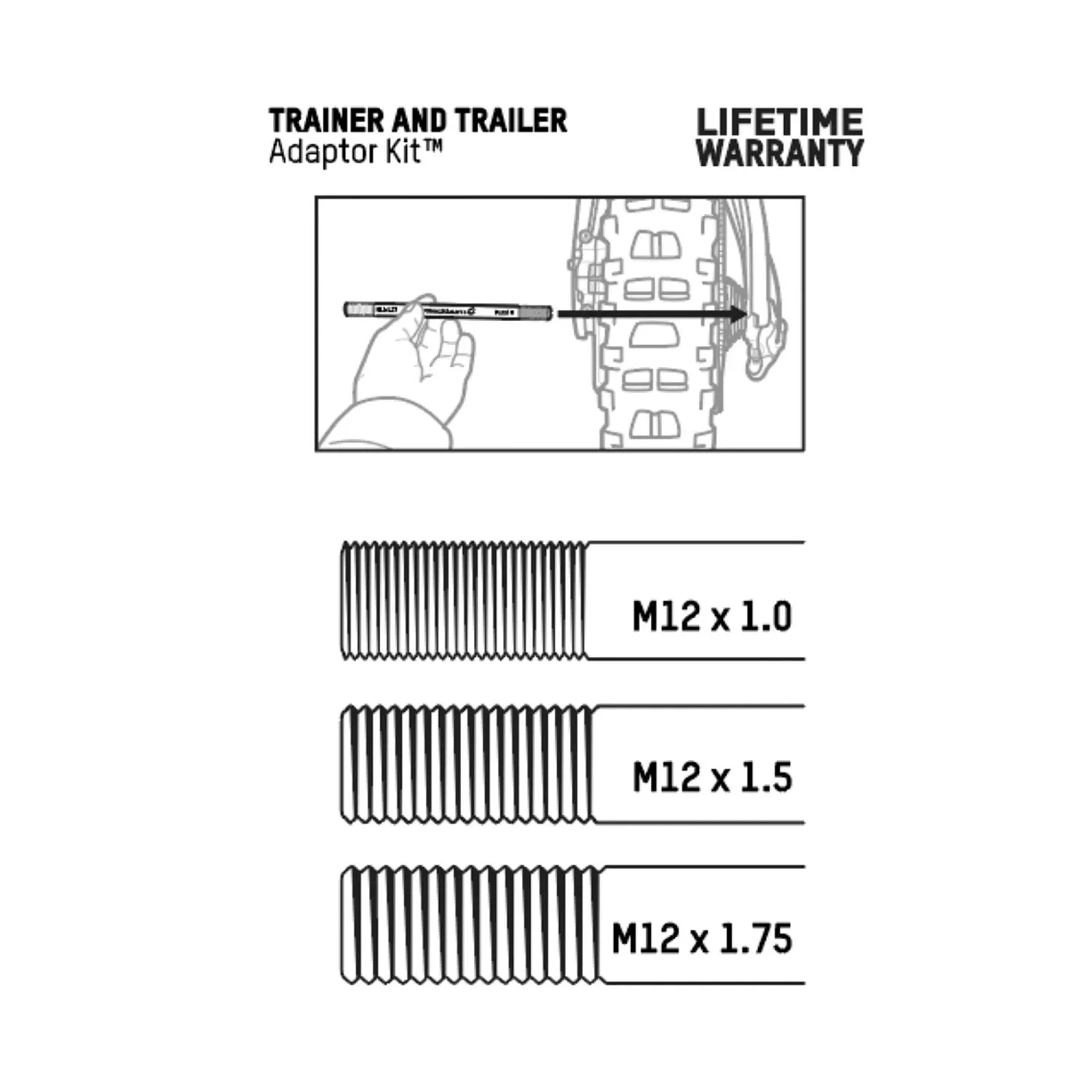 Trainer & Trailer Adapter Kit