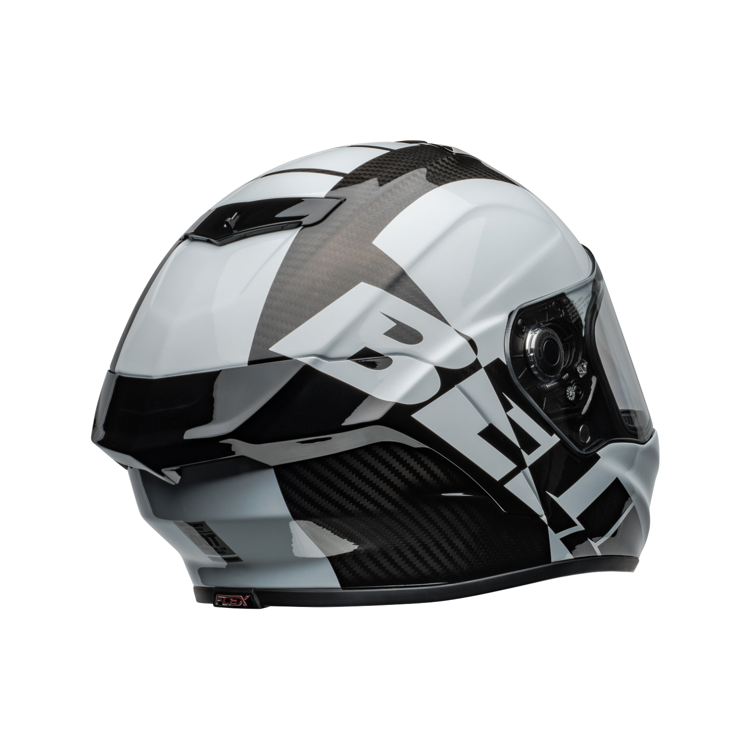 RACESTAR DLX OFFSET ECE [BLK/WHT] XL