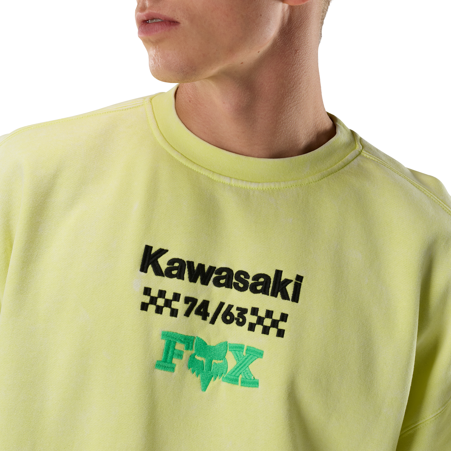 Kawasaki Heavyweight Crew Sweatshirt