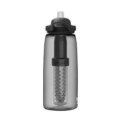 eddy+ 32oz, filtered by LifeStraw, Charcoal
