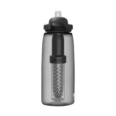 eddy+ 32oz, filtered by LifeStraw, Charcoal