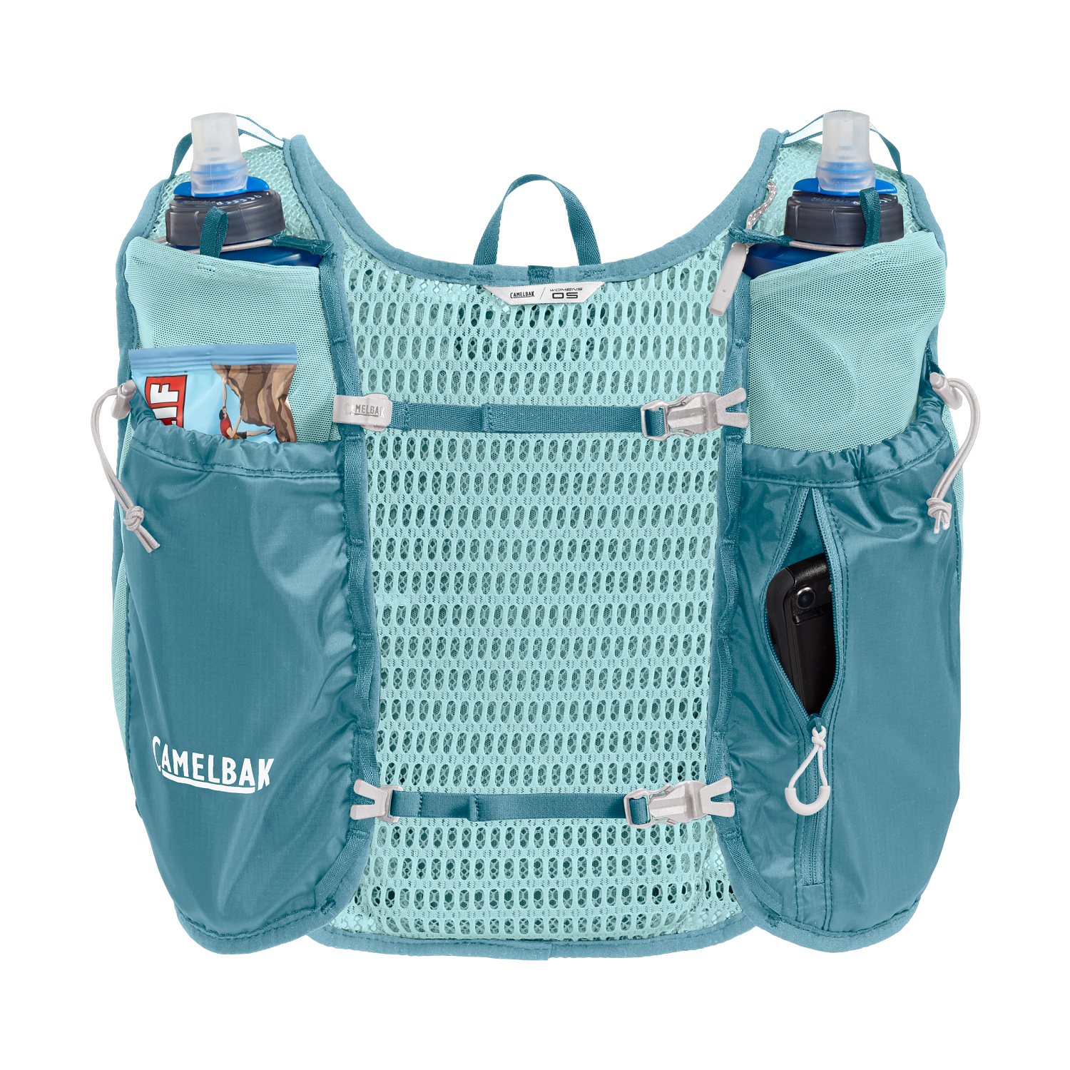 WOMEN'S TRAIL RUN VEST 34OZ, [ADR BLU] OS