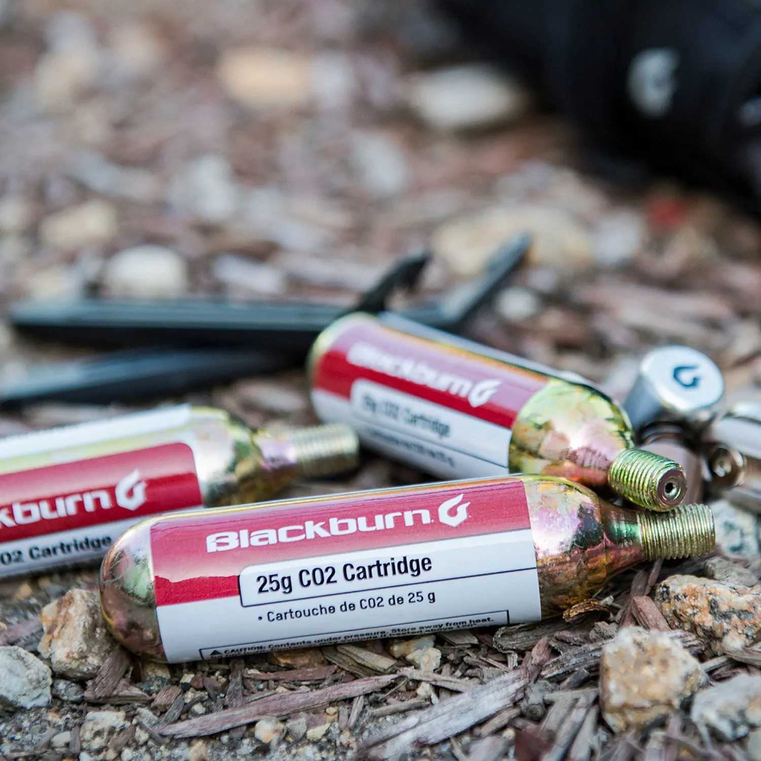 BBN CO2 25G 3 PACK THREADED CARTRIDGES