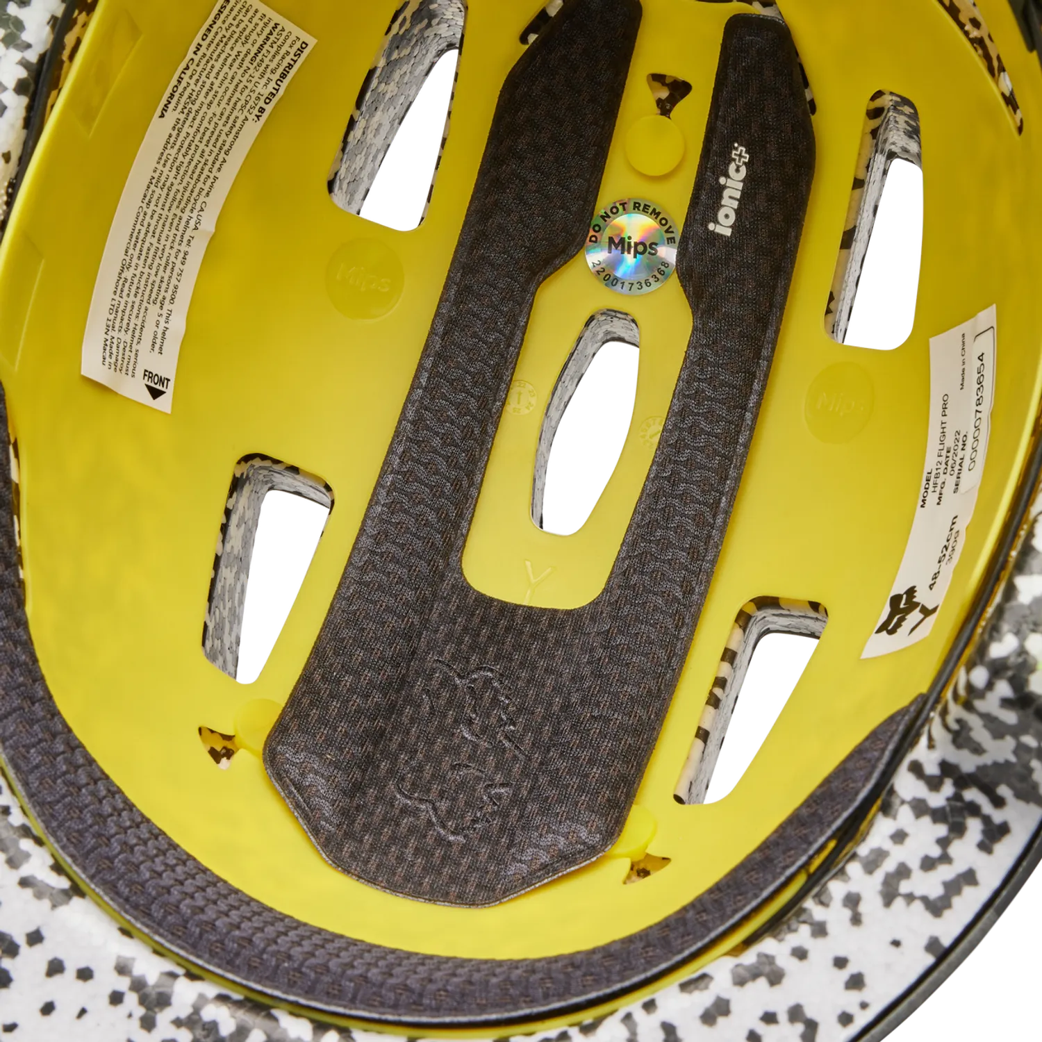 YTH FLIGHT PRO HELMET RUNN, CE [BLK/YLW] OS