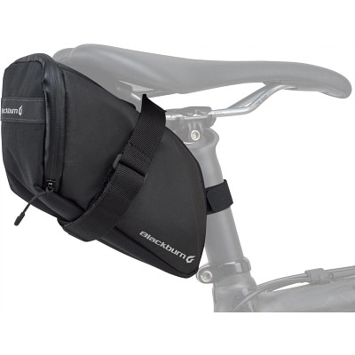 BBN GRID LARGE SEAT BAG BK REFLECTIVE 25
