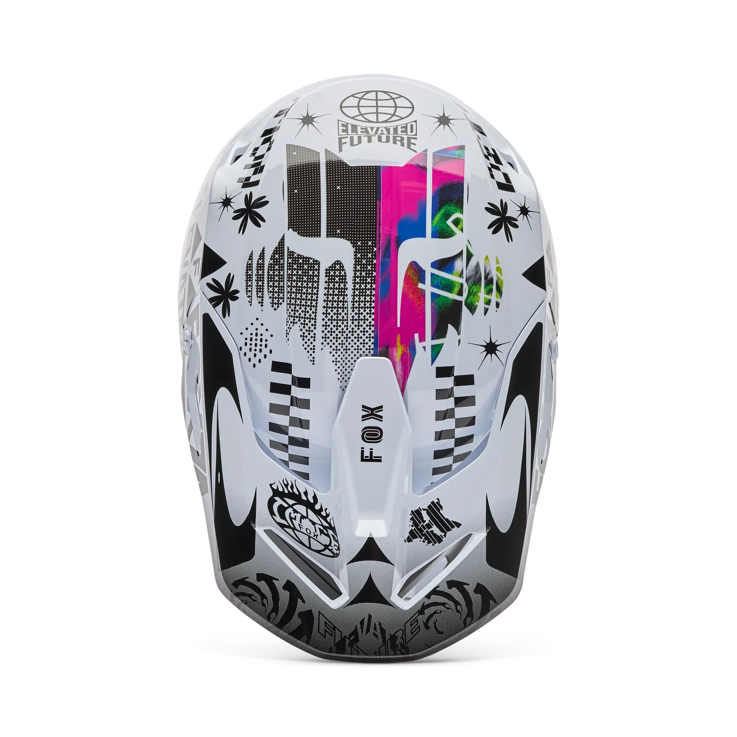 V1 IMAGE COSMO HELMET [WHT/BLK] XS