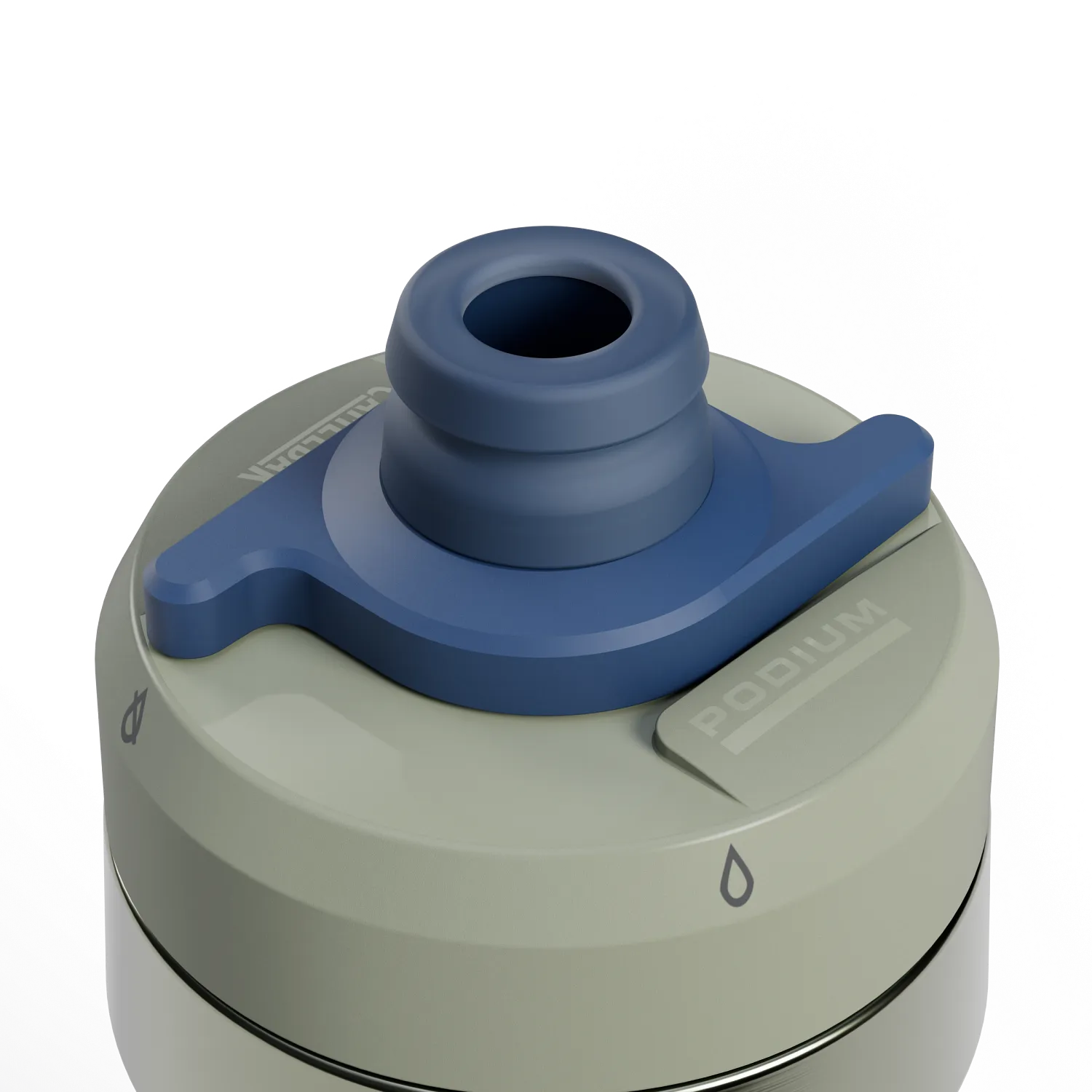 Podium Insulated Steel, 18oz, Mercury Fog