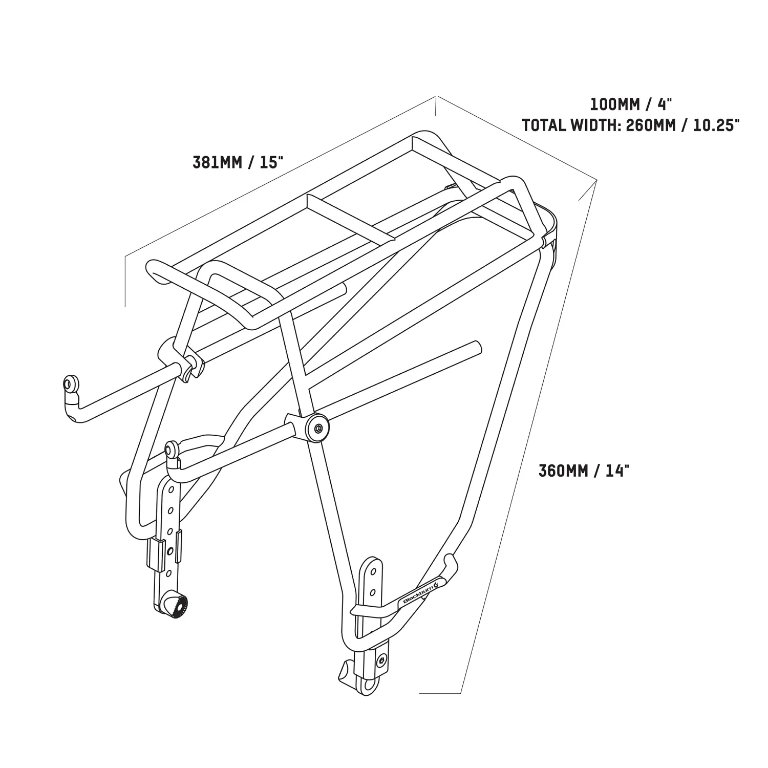 BBN OUTPOST REAR RACK