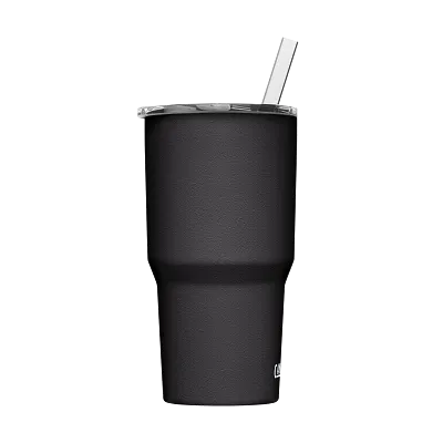 Straw Mug, SST Vacuum Insulated, 24oz, Black