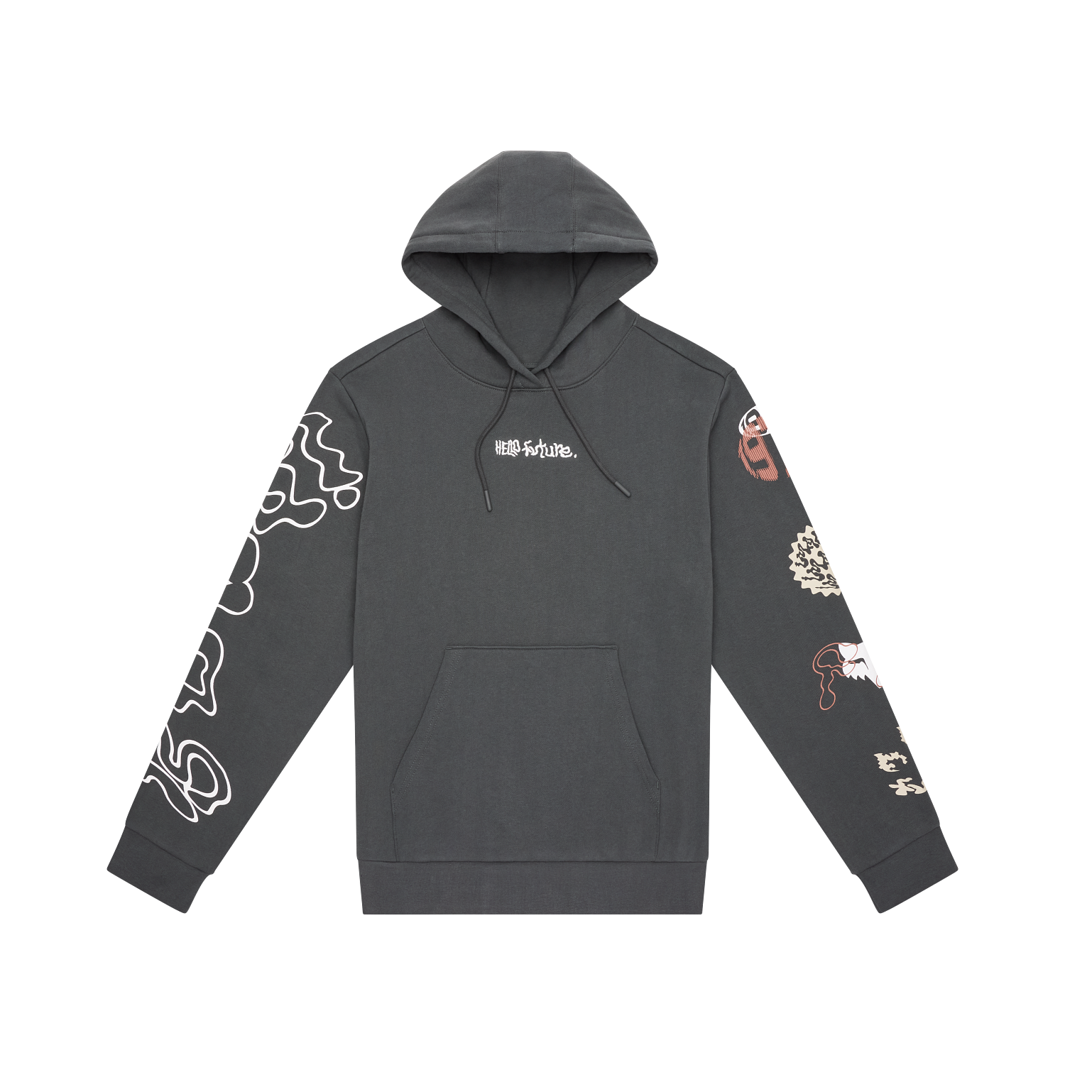 Sudadera con capucha Hello Future para mujer