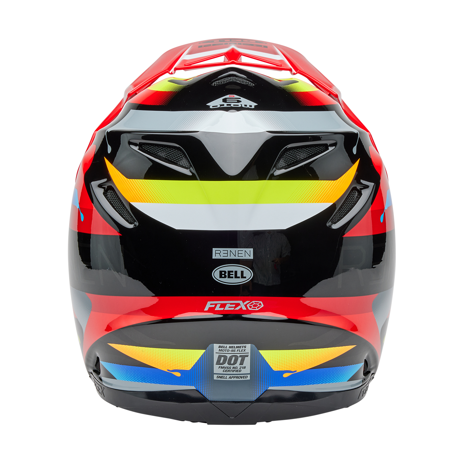 MOTO-9S FLEX RENEN NOVA ECE [BLK/RD] S