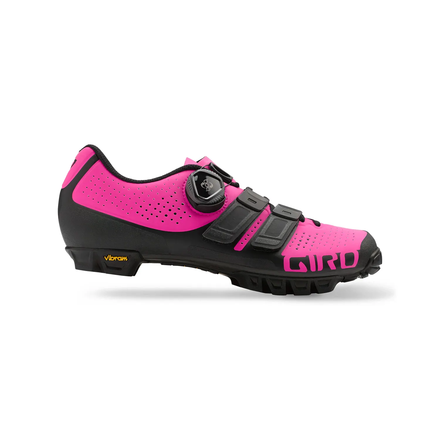 GF SICA TECHLACE BLK/BRT PNK W 36 18