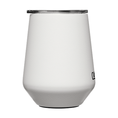 Wine Tumbler, SST Vacuum Insulated, 12oz, White