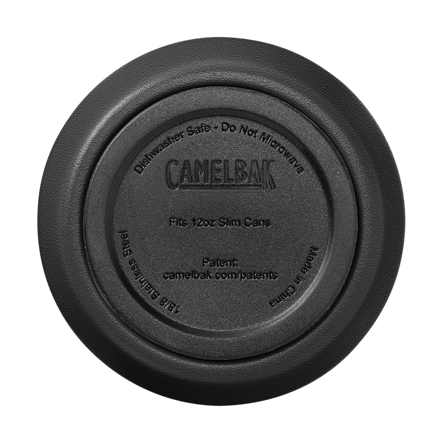 Slim Can Cooler, SST Vacuum Insulated 12oz, Black