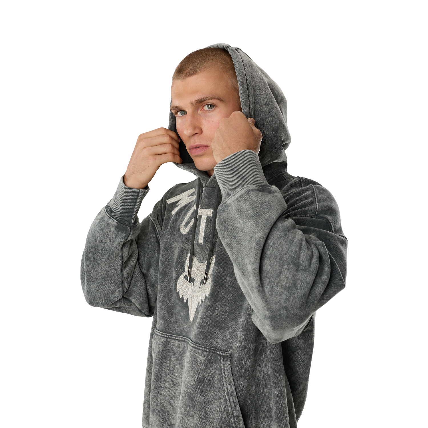 Moto-X Heavyweight Fleece Pullover Hoodie