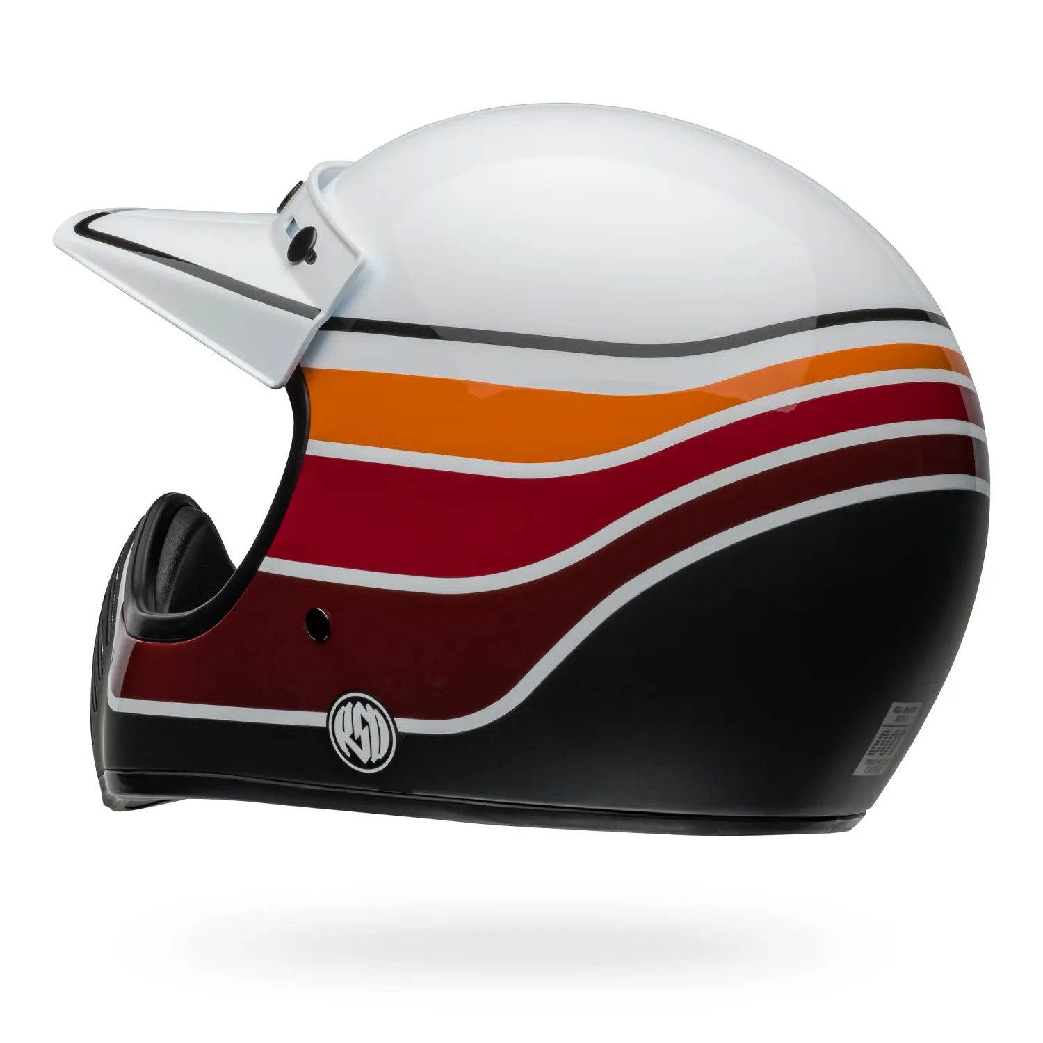 PS MOTO-3 RSD SDLBK S/G WH/BK S